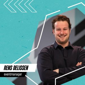 Rens Delissen is eventmanager bij Vibes Urban Sports & Event Center