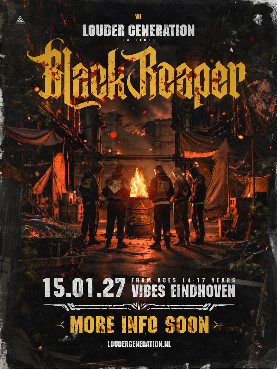 Black Reaper in Vibes, Eindhoven